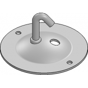 Galvanised Hook Plate